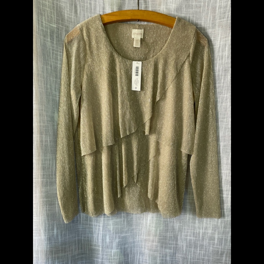 Chicos Gold blouse